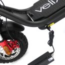 Rolektro Velix E-Kick 20 Pro E-Scooter - Elektroroller nach eKFV mit wechselbarem Lithium-Akku