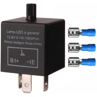 3 Pin Blinker Relais für LED Blinker 12V 0 bis 150W - ePower3